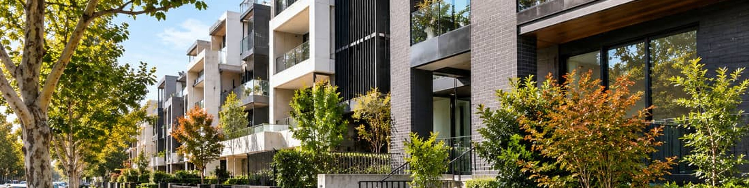 Residential buildings in Malvern